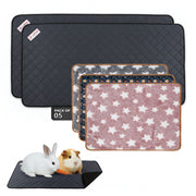 Fleece Liners for Guinea Pigs & Rabbits,  5-Pcs, for Midwest, Gray