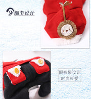 Cross-Border Pet Dog Clothes, Cat Autumn and Winter Four-Legged Cotton Coat, Cartoon Transformation Clothing, Cat Clothing, Dog Clothing Supplies