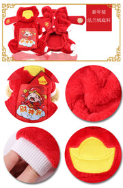 Cross-Border Pet Dog Clothes, Cat Autumn and Winter Four-Legged Cotton Coat, Cartoon Transformation Clothing, Cat Clothing, Dog Clothing Supplies