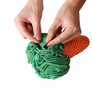 Carrot Sniff Toy - Plush Snuffle Mat for Rabbits, Dogs & Small Pets