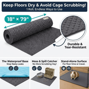 Cut-to-Fit Waterproof Guinea Pig Cage Liner & Rabbit Base- 18