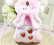 Cross-Border Pet Dog Clothes, Cat Autumn and Winter Four-Legged Cotton Coat, Cartoon Transformation Clothing, Cat Clothing, Dog Clothing Supplies