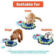 Snuffle Tweetz | Rabbit Snuffle Mat & Sniff Toy for Dogs , 13
