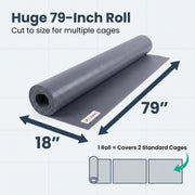 Cut-to-Fit Waterproof Guinea Pig Cage Liner & Rabbit Base- 18