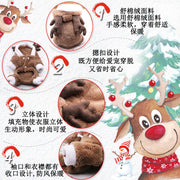 Cross-Border Pet Dog Clothes, Cat Autumn and Winter Four-Legged Cotton Coat, Cartoon Transformation Clothing, Cat Clothing, Dog Clothing Supplies