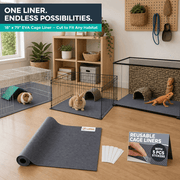 Cut-to-Fit Waterproof Guinea Pig Cage Liner & Rabbit Base- 18