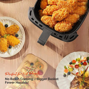 8.5QT Air Fryer, View Window, Multifunctional Large Family Size Capacity for 4-8 People, 10in1 Smart Digital Presets Air Frying