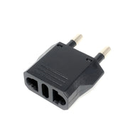 1-50pcs EU Euro KR Plug Adapter US to EU Plug Adapter Travel KR EU Adapter Electric EU KR Plug Converter Power Sockets AC Outlet