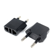 1-50pcs EU Euro KR Plug Adapter US to EU Plug Adapter Travel KR EU Adapter Electric EU KR Plug Converter Power Sockets AC Outlet