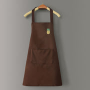 Logo advertising custom apron waterproof and oil-proof pvc kitchen cooking custom waist household a wholesale