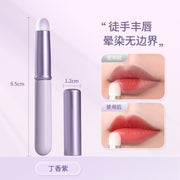 Round Head lip brush lipstick brush beauty tools concealer brush blooming brush portable lip makeup brush wholesale one-piece delivery