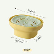 Light Luxury Dishwashing Liquid Dispenser, Household Kitchen Creative Dishwashing Liquid Dispenser, Scouring Pad and Bowl Brush Dispensing Artifact