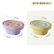 Light Luxury Dishwashing Liquid Dispenser, Household Kitchen Creative Dishwashing Liquid Dispenser, Scouring Pad and Bowl Brush Dispensing Artifact