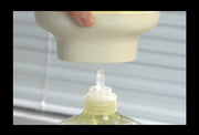 Light Luxury Dishwashing Liquid Dispenser, Household Kitchen Creative Dishwashing Liquid Dispenser, Scouring Pad and Bowl Brush Dispensing Artifact