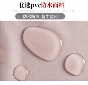 Logo advertising custom apron waterproof and oil-proof pvc kitchen cooking custom waist household a wholesale