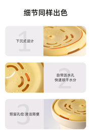 Light Luxury Dishwashing Liquid Dispenser, Household Kitchen Creative Dishwashing Liquid Dispenser, Scouring Pad and Bowl Brush Dispensing Artifact
