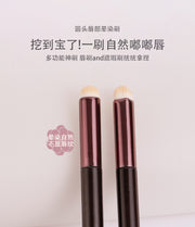 Round Head lip brush lipstick brush beauty tools concealer brush blooming brush portable lip makeup brush wholesale one-piece delivery