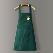 Logo advertising custom apron waterproof and oil-proof pvc kitchen cooking custom waist household a wholesale