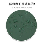 Logo advertising custom apron waterproof and oil-proof pvc kitchen cooking custom waist household a wholesale