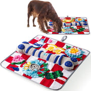 Squeaky Bone Snuffle Mat for Dogs – Interactive Foraging Fun, 24