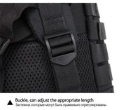 Men 45L Tactical Backpack Molle Bug Out Bag Survival Emergency Water Resistant Outdoor Hiking Camping Travel Rucksack Large Capacity EDC Everyday Carry Commuter Work School Laptop Daypack Trekking Cycling Durable Wear Resista