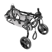 Dog Wheelchair Cart Lightweight Doggy Wheelchair Breathable Mesh Fabric Easy Assembly for Medium To Small Breeds for Back Legs