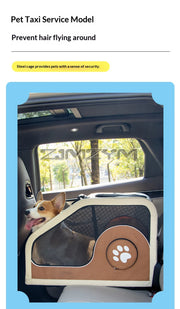 Portable Pet Trolley Case, Fashionable Detachable Dog Trolley Case, Foldable Pet Bag Cat Travel Carrier Bag