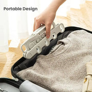 New Hotels Foldable Clothes Drying Rack Five-hole Multi-function Clothes Hook Angle Adjustable Clothes Hanger Travel