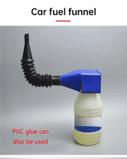 Plastic Car Motorcycle Refueling Gasoline Engine Oil Funnel Filter Conveying Tool Oil Change Funnel Accessories