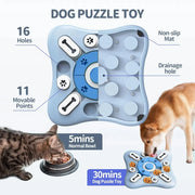 IQ Training Dog Treat Puzzle Toys for Interactive & Mental Stimulating,Fun Slow Feeder,Large Medium Small Dogs Enrichment Toys