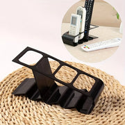 4 Compartment Remote Control Organizer Creative Desktop Storage Rack Plastic Holder Multi Purpose Desk Organizer