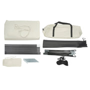 Car Camping Tent SUV Tailgate Awning 4-6 Person 210T Polyester Waterproof Sunproof with Storage Bag for Outdoor Travel