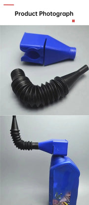 Plastic Car Motorcycle Refueling Gasoline Engine Oil Funnel Filter Conveying Tool Oil Change Funnel Accessories
