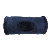 Foldable plush cat toy tunnel, playful cat tent, suitable for dogs and cats to play with