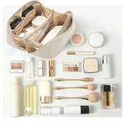 Makeup Organizer Female Toiletry Kit Bag Make Up Case Storage Pouch Luxury Lady Box, Cosmetic Bag, Organizer Bag for Travel Zip