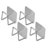 Kitchen Non Perforated Stainless Steel Storage Rack, Wall Mounted Pot Cover Rack, Cabinet Bottom Cutting Board Storage Rack