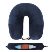Fillable Travel Pillowcase Organizer Bag Carryable Travel Bag Airplane Cushion Travel Neck Pillow Self-filling Travel