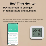Zigbee 3.0 Temperature Humidity Sensor APP Remote Control Thermometer via Tuya Smart Life For Smart Home Work With Yandex Alexa