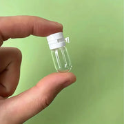 10pcs Clear Leak-Proof Travel Bottle for Makeup Remover & Lotion, Portable Dispenser with Flip-Top Essence Bottled Separately