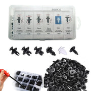Auto Fastener Clip Mixed Car Body Push Retainer Pin Rivet Bumper Door Trim Panel Fastener Kit Car Clip 100/50 Box /Bag packaging