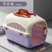 Wholesale High Quality Portable Handheld Carrier with Skylight for Outdoor Use PP Material Pet Carrier Travel