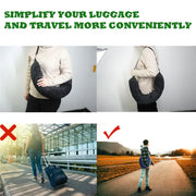 Fillable Travel Pillowcase Organizer Bag Carryable Travel Bag Airplane Cushion Travel Neck Pillow Self-filling Travel