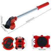 Heavy-Duty Furniture Moving Helper (New) - Lifter & Mover Set, Essential Tool for Transporting Washing Machines, Refrigerators &