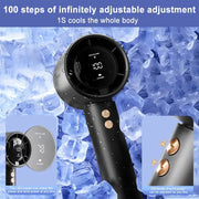 Handheld Fan Portable Turbo Fan Air Cooler 100-Speed Adjustment High-Speed Fans  Mini Hand fan for Home Travel Outdoor Camping