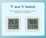 Zigbee 3.0 Temperature Humidity Sensor APP Remote Control Thermometer via Tuya Smart Life For Smart Home Work With Yandex Alexa
