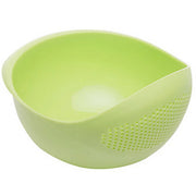 1/3pcs- Colander Rice Bowl Drain Basket Fruit Bowl Washing Drain Basket with Handle Washing Basket Home Kitchen Organizer