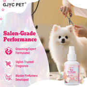 Pet Perfume Spray Rainbow Cotton Candy Scent Long Lasting Deodorizing Pet Safe Odor Neutralizing for Dogs and Cats Grooming