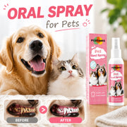 Pet Teeth Cleaning Spray Oral Care Remove Tooth Stains Keep Fresh Breath for Cats and Dogs Whitening Remove bad breath
