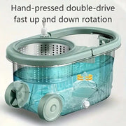 360 Spin Mop And Bucket System Modern Minimalist Green Bucket Stainless Steel Wringer 61 Inch Stainless Steel Handle 2 Microfiber Refills Floor Mop With Wheels Soap Dispenser For Hardwood Tile Floor Spring Cleaning Gift