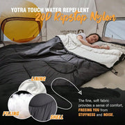 Double Sleeping Bag For Adults, 2 Person Sleeping Bags For Cold Weather & Warm, All Season Camping Hiking Backpacking, With Pillow